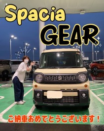 スペーシアギアご納車です♡！